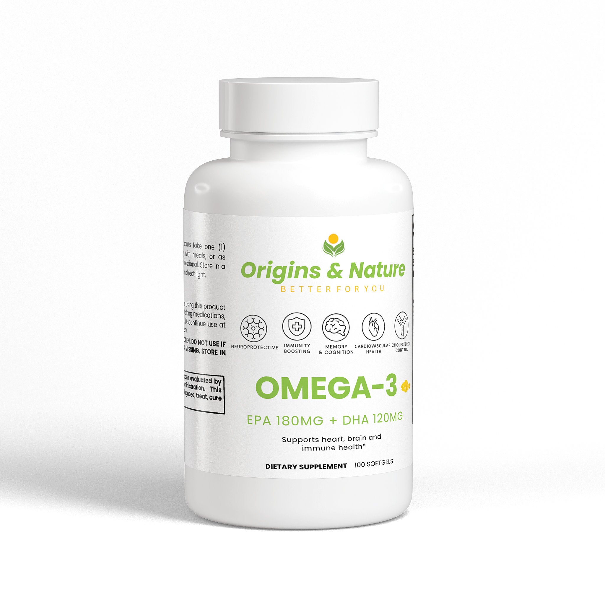Omega-3 EPA 180mg + DHA 120mg