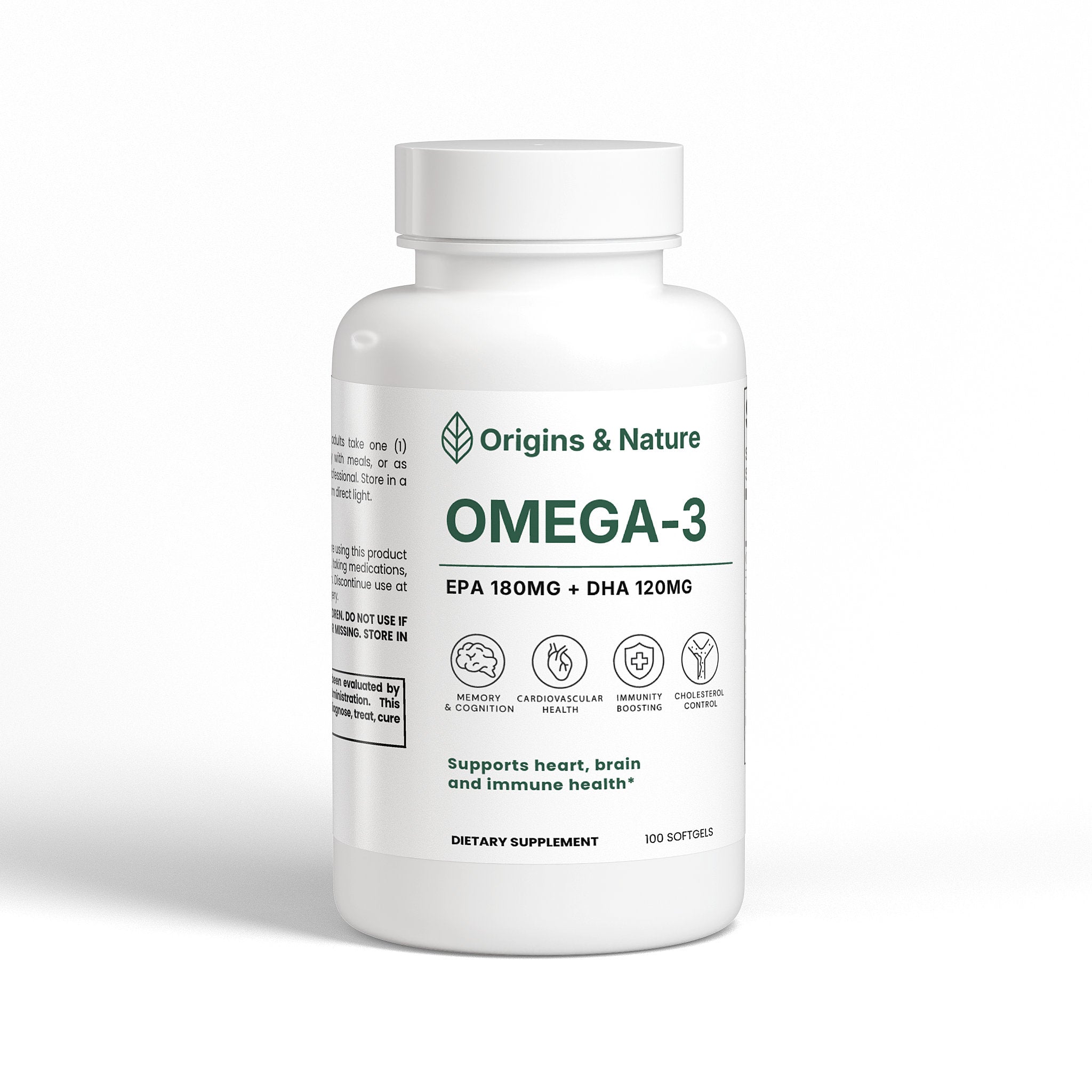 Omega-3 EPA 180mg + DHA 120mg